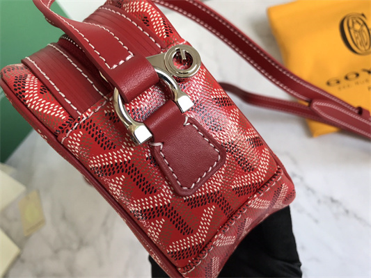 Go*ard cap-vert pm bag Go*ardine canvas & cervon calfskin