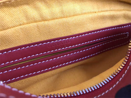 Go*ard cap-vert pm bag Go*ardine canvas & cervon calfskin