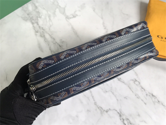 Go*ard cap-vert pm bag Go*ardine canvas & cervon calfskin