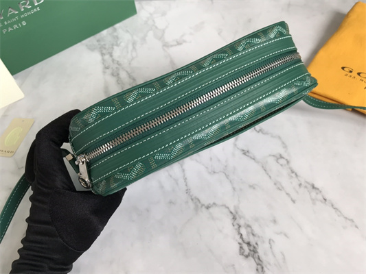 Go*ard cap-vert pm bag Go*ardine canvas & cervon calfskin