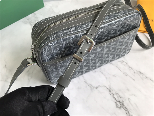 Go*ard cap-vert pm bag Go*ardine canvas & cervon calfskin