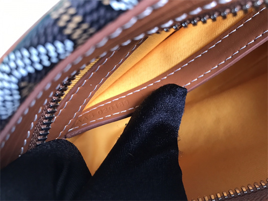 Go*ard cap-vert pm bag Go*ardine canvas & cervon calfskin