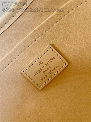 L.V Babylone Tote PM Monogram Empreinte embossed Cream M11394