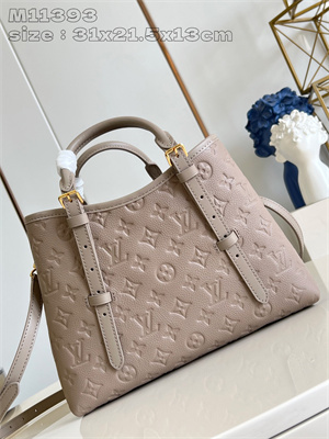 L.V Babylone Tote PM Monogram Empreinte embossed Tourterelle Grey M11463