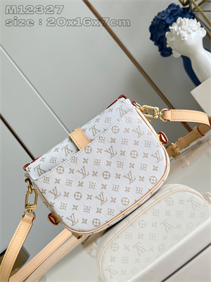 L.V Saumur BB Bag Monogram Canvas Mastic Cream M12327