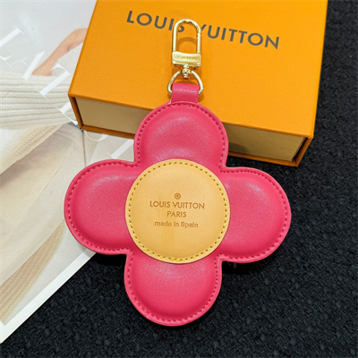 LV Vivienne Holiday Bag Charm Fuchsia