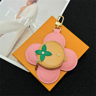 LV Vivienne Holiday Bag Charm Pink