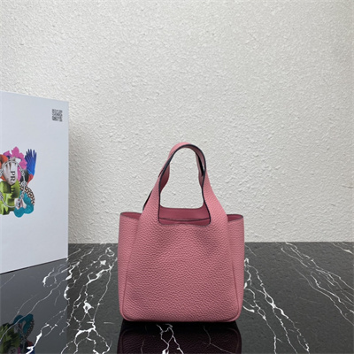 Pra*a leather mini bag pink 1ba349