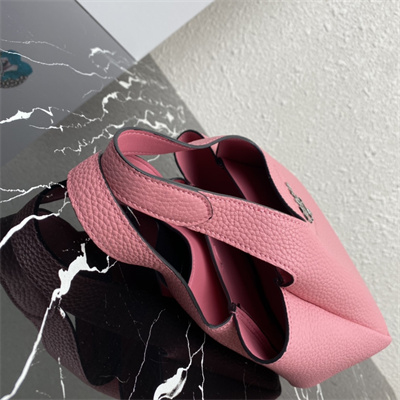 Pra*a leather mini bag pink 1ba349