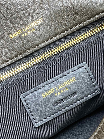 Y.S.L NIKI MEDIUM In Grained Lambskin Light Musk