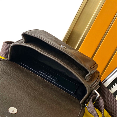 Y.S.L NIKI Small Messenger  Bag In Grained Lambskin Light Musk