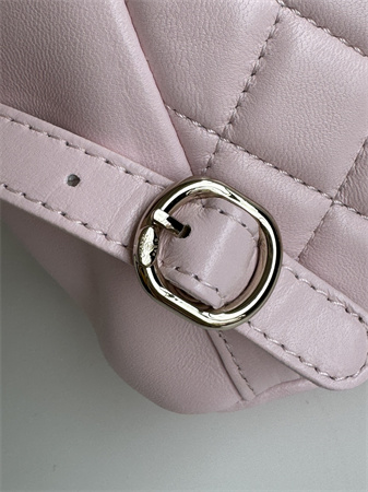 Ch*el duma backpack lambskin gold tone metal lt pink as2908