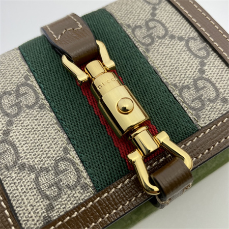 gu.cci jackie 1961 card case wallet gg S*p*e canvas 645536