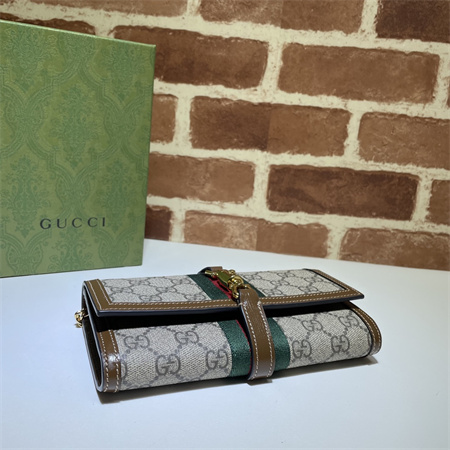 gu.cci jackie 1961 chain wallet gg S*p*e canvas 652681