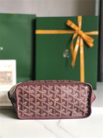 Go*ard anjou mini bag chevroches calfskin & Go*ardine canvas