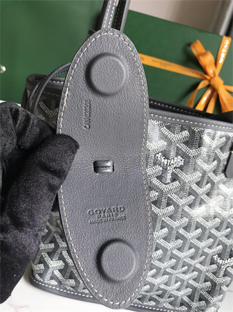 Go*ard anjou mini bag chevroches calfskin & Go*ardine canvas