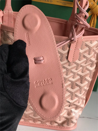 Go*ard anjou mini bag chevroches calfskin & Go*ardine canvas