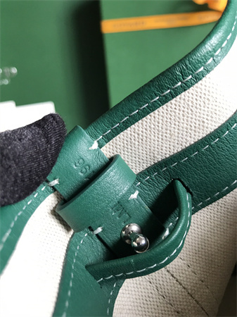 Go*ard petit flot bucket bag Go*ardine canvas & chevroches calfskin