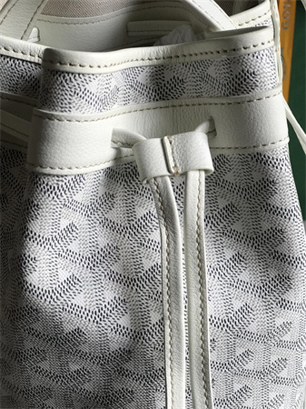 Go*ard petit flot bucket bag Go*ardine canvas & chevroches calfskin