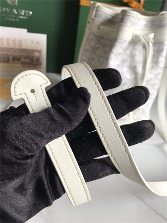 Go*ard petit flot bucket bag Go*ardine canvas & chevroches calfskin