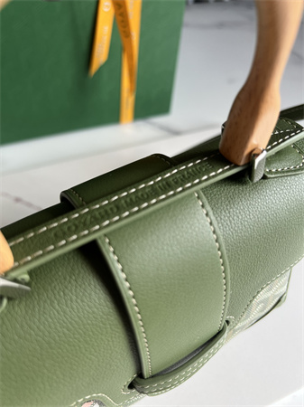 Go*ard saigon souple mini bag Go*ardine canvas & chevroches calfskin