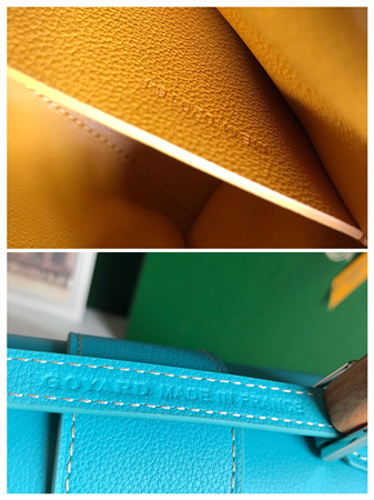 Go*ard saigon souple mini bag Go*ardine canvas & chevroches calfskin