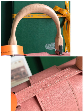 Go*ard saigon souple mini bag Go*ardine canvas & chevroches calfskin