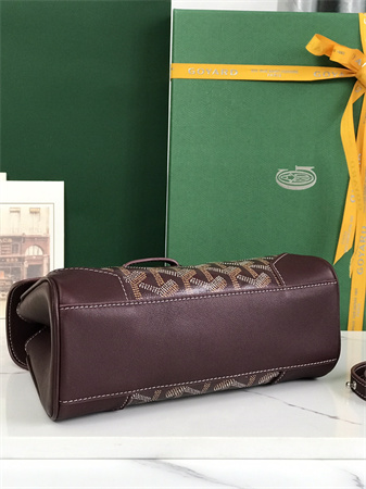 Go*ard saigon souple mini bag Go*ardine canvas & chevroches calfskin