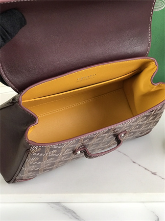 Go*ard saigon souple mini bag Go*ardine canvas & chevroches calfskin