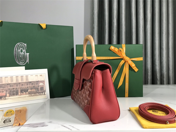 Go*ard saigon souple mini bag Go*ardine canvas & chevroches calfskin