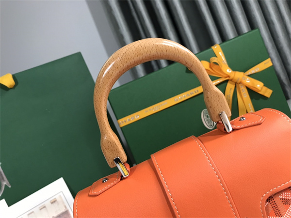 Go*ard saigon souple mini bag Go*ardine canvas & chevroches calfskin