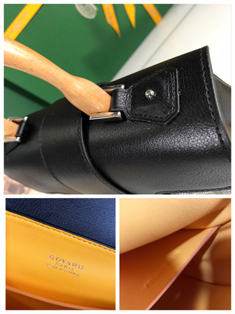 Go*ard saigon souple mini bag Go*ardine canvas & chevroches calfskin