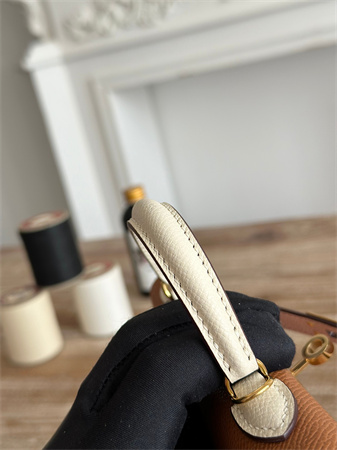 H**mes kelly mini ii bag epsom leather gold/mauve pale/craie hs