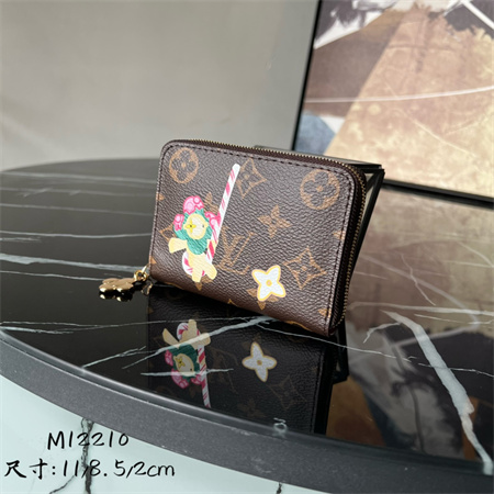 L.V  Zippy Coin Purse Vivienne Holidays Monogram Canvas M12210