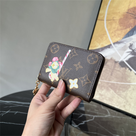 L.V  Zippy Coin Purse Vivienne Holidays Monogram Canvas M12210