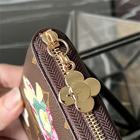 L.V  Zippy Coin Purse Vivienne Holidays Monogram Canvas M12210