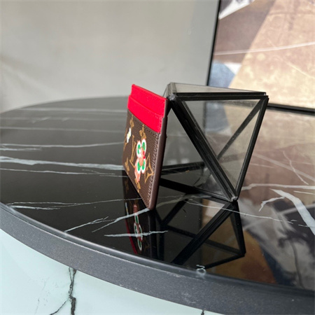 L.V  Charms Card Holder  Vivienne Holidays Monogram Canvas M12215