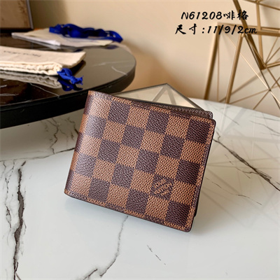 L.V Slender Wallet Damier Ebene N61208