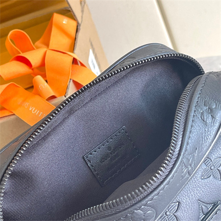 L.V Getaway Messenger Bag Monogram Shadow Black  M12516