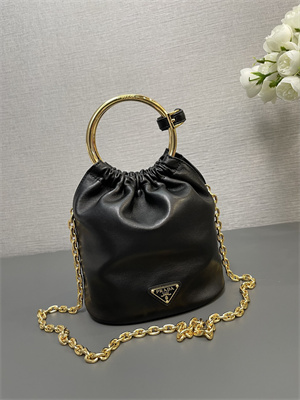 Pra*a nappa leather mini bag black 1bc227
