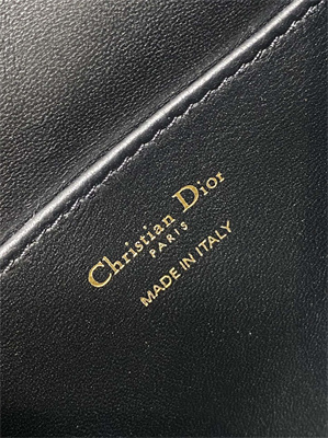 CD CARO BACKPACK MEDIUM Macrocannage Lambskin Black