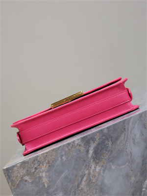 cd miss D*or flap bag graffiti printed calfskin fuchsia/black