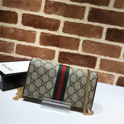gu.cci ophidia  gg chain wallet S*p*e canvas 546592