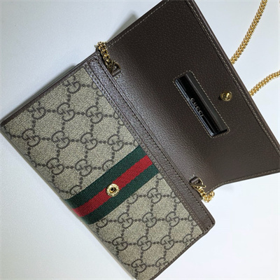 gu.cci ophidia  gg chain wallet S*p*e canvas 546592