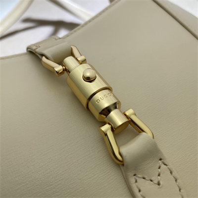 Gu.cci Jackie 1961 Mini Shoulder Bag Oatmeal Leather 637091