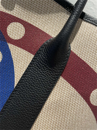 Her.mes  Garden Party 36CM Togo Leather and Graffiti Canvas HS