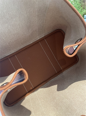 Her.mes  Garden Party 36CM Togo Leather and Graffiti Canvas HS