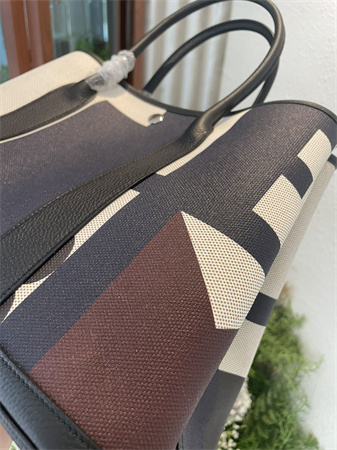 Her.mes  Garden Party 36CM Togo Leather and Graffiti Canvas HS