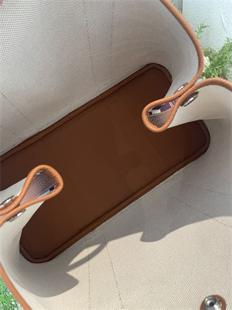 Her.mes  Garden Party 36CM Togo Leather and Graffiti Canvas HS