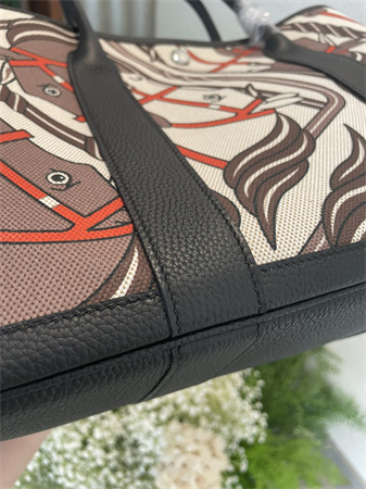 Her.mes  Garden Party 36CM Togo Leather and Graffiti Canvas HS